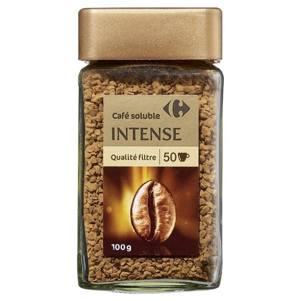 [704625] Café Soluble Lyophilisé Carrefour Extra 100g