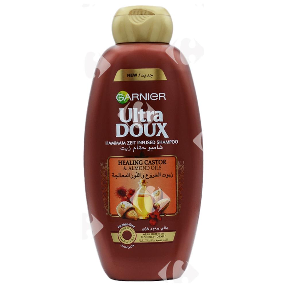 [645850] Shampooing Ricin Amande Ultra Doux Garnier 600ml
