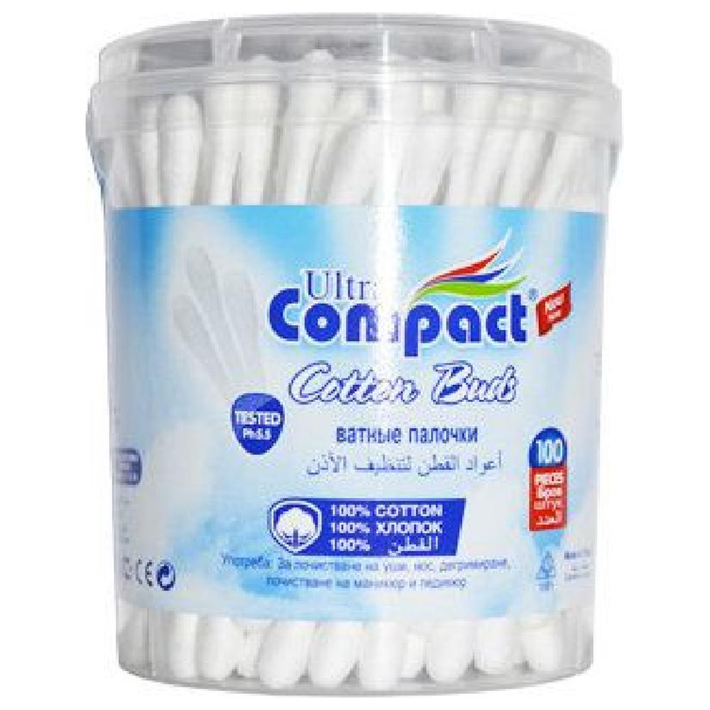 Cotons Tiges Ultra Compact 100 unités