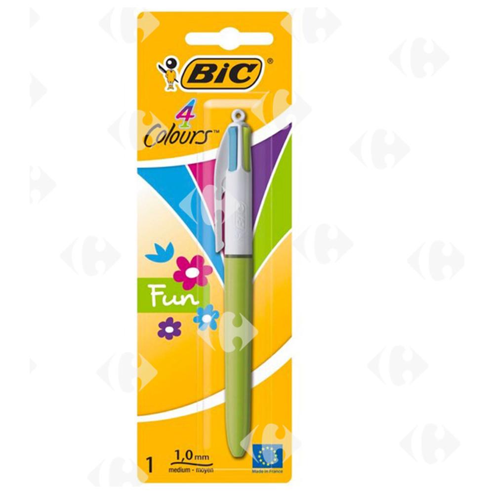 [556631] Stylo 4 Couleurs Fashion Blister BIC