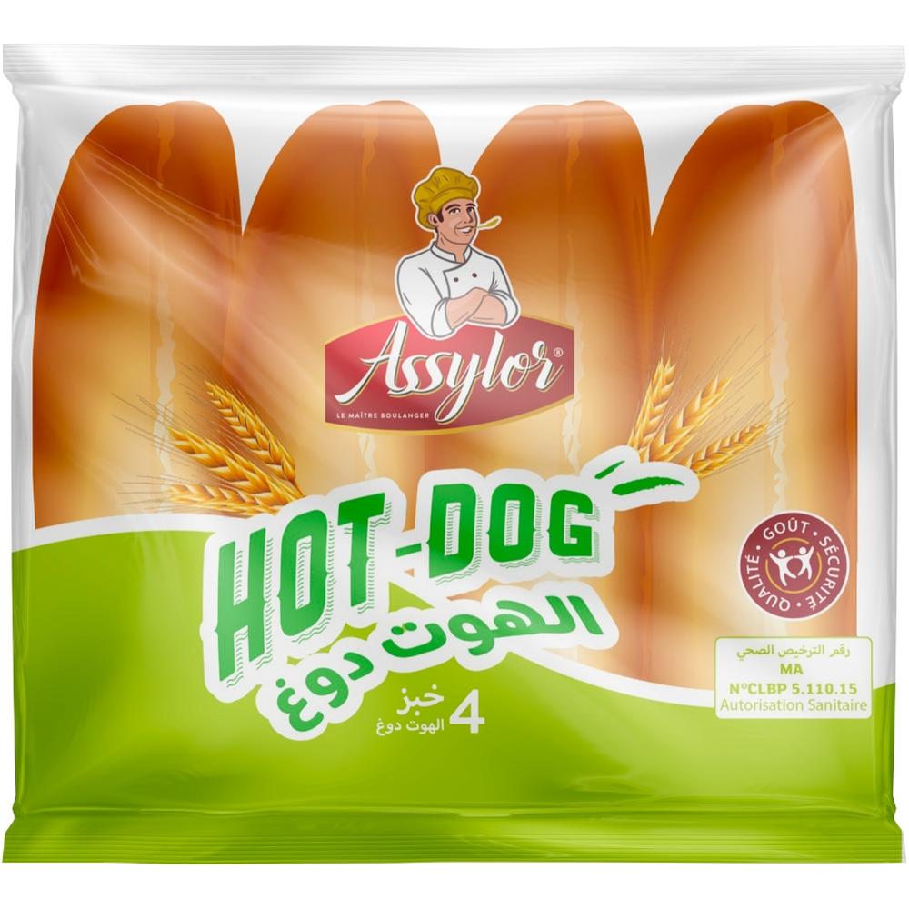 [61673] Pain Saucisse Assylor 4 pièces 250g
