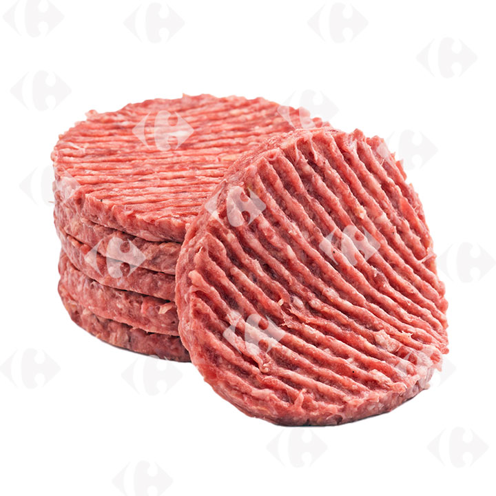[567728] Steak Haché de Boeuf avec Graisse 500g