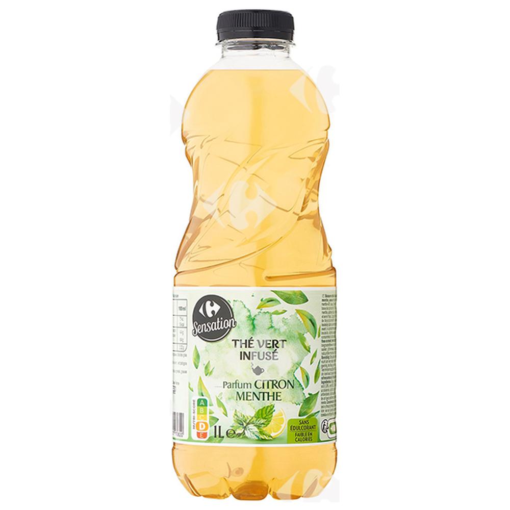Boisson Thé Vert Citron Menthe Carrefour 1L