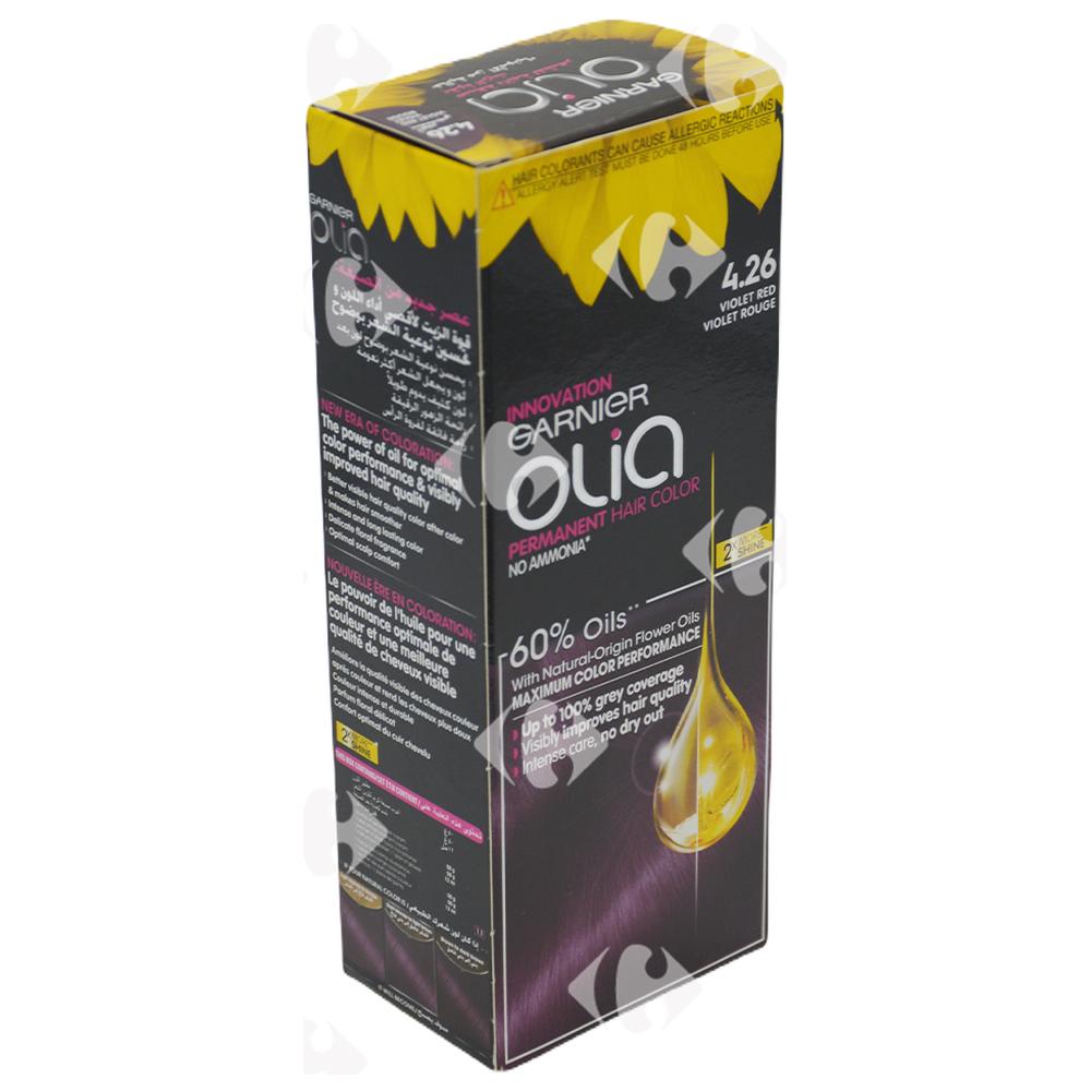 [650602] Coloration aux Huiles sans Ammoniaque Violet Rouge 4,26 Olia