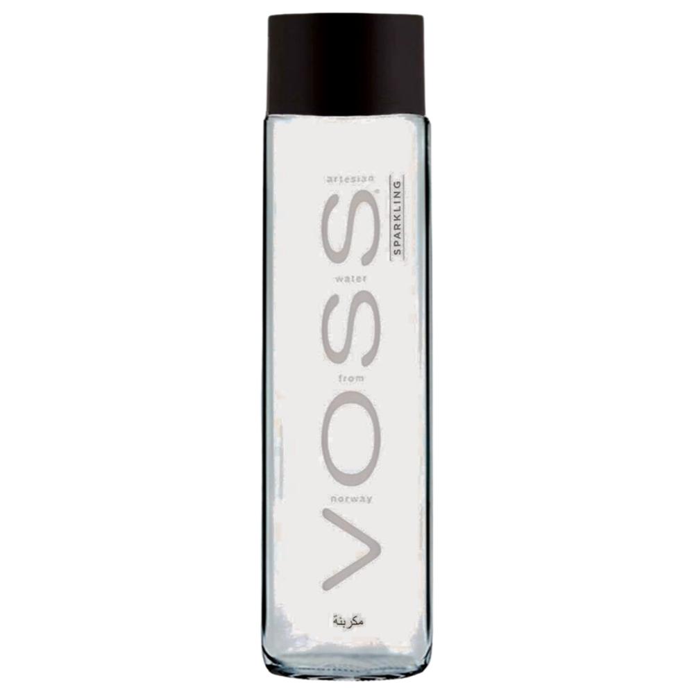 [713843] Eau Gazeuse Norvégienne Voss 37,5cl Verre.