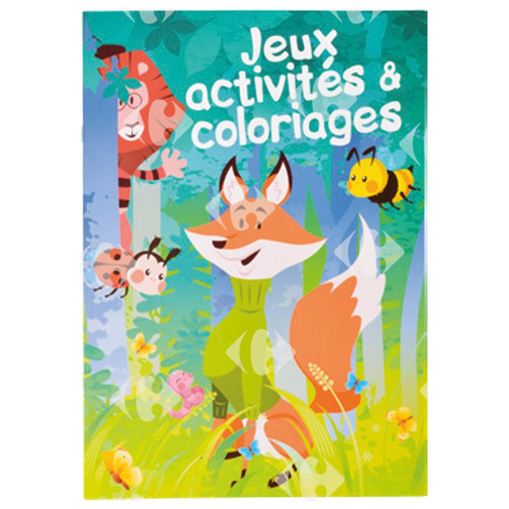 [707586] Jeux d'Activités et Coloriages Renard