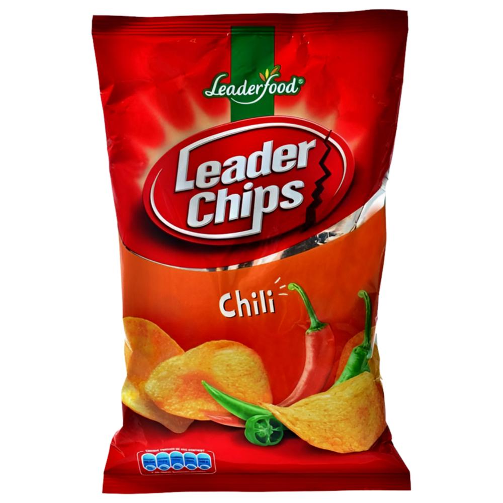 [69145] Chips Chili Leader Food 85g
