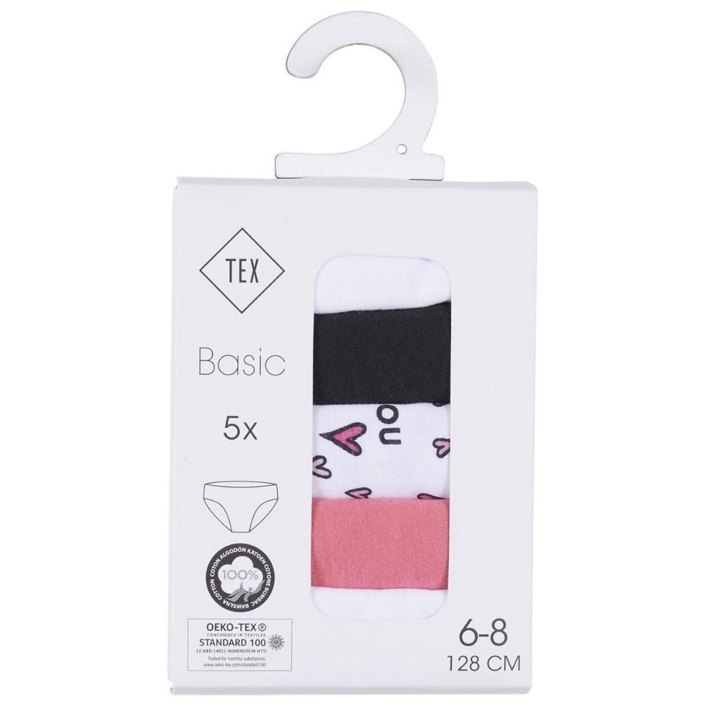 [711990] Culotte pour Fille en Rose 5 pièces