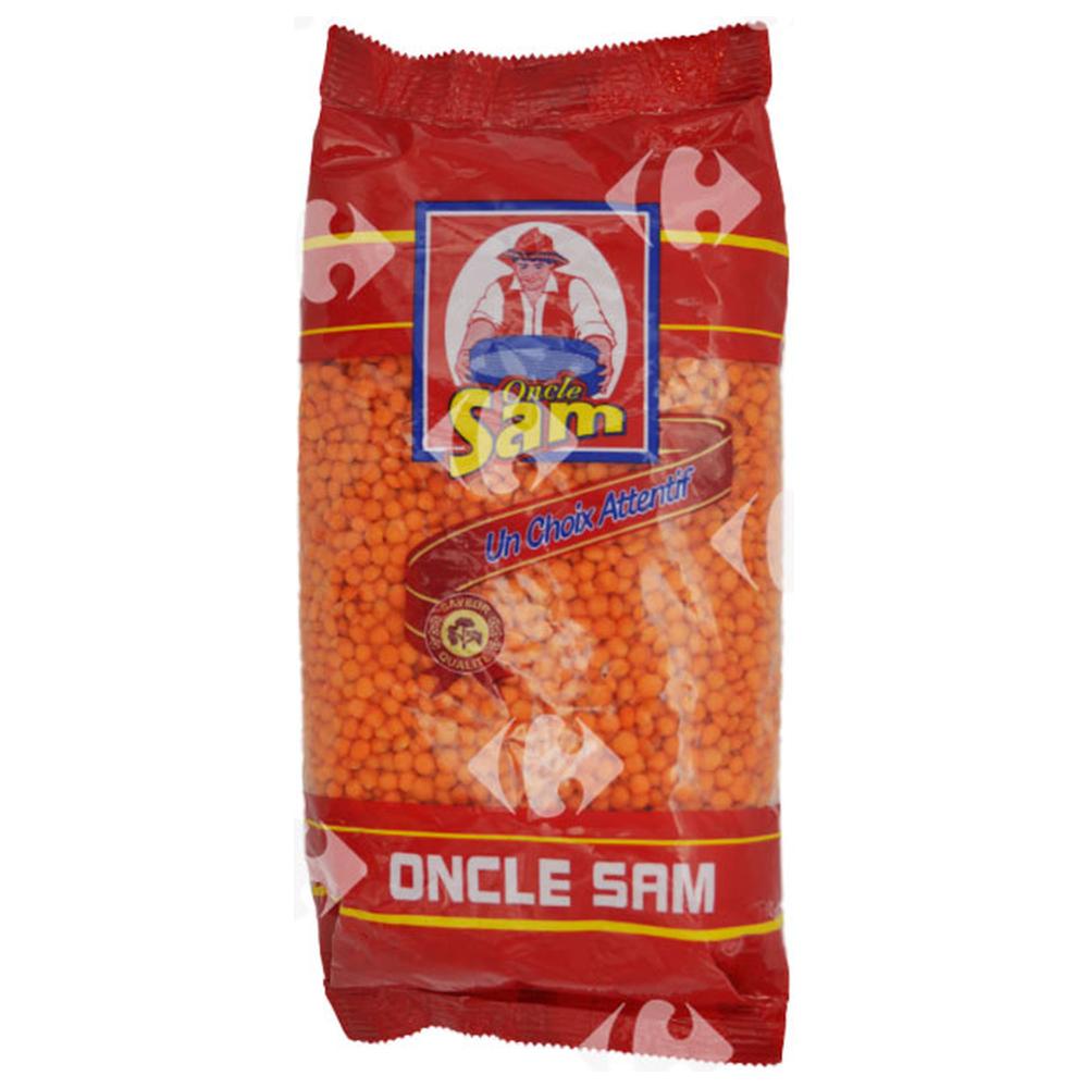 [659509] Lentilles Corail Oncle Sam 500g