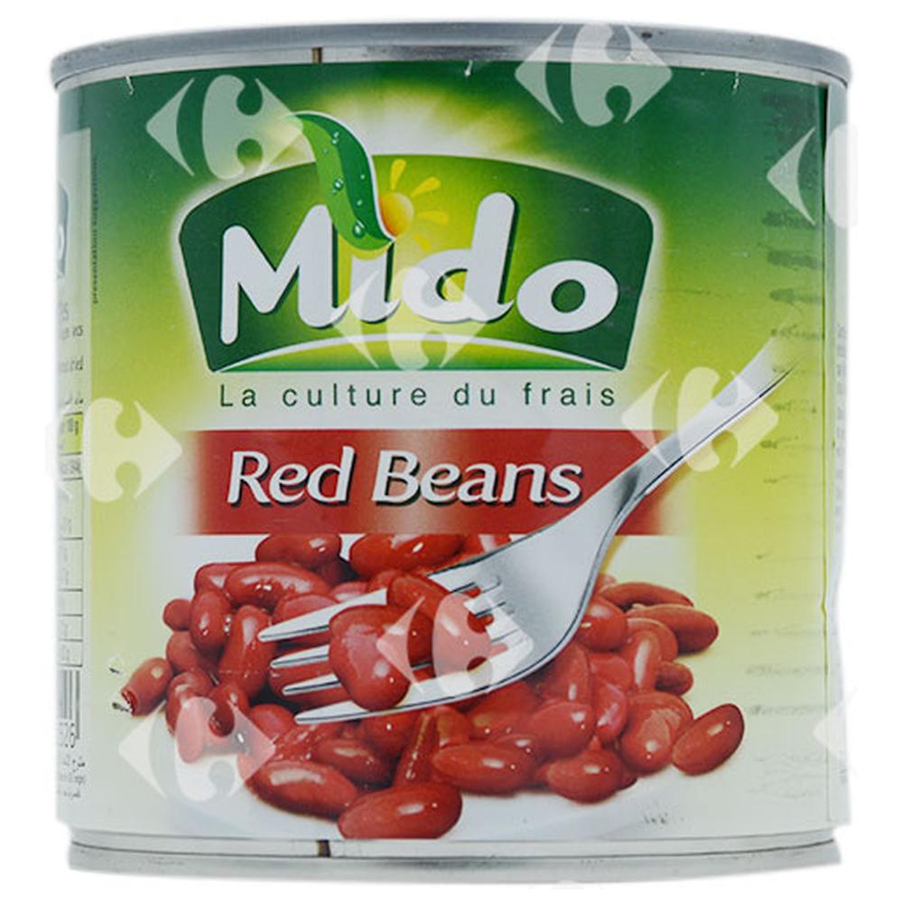 [182377] Conserve de Haricots Rouges Mido 400g