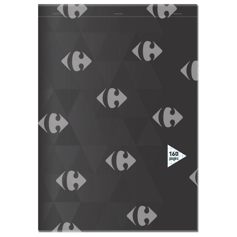 [156236] Bloc-Notes Agrafé Carrefour A4 160 pages 80g 5/5