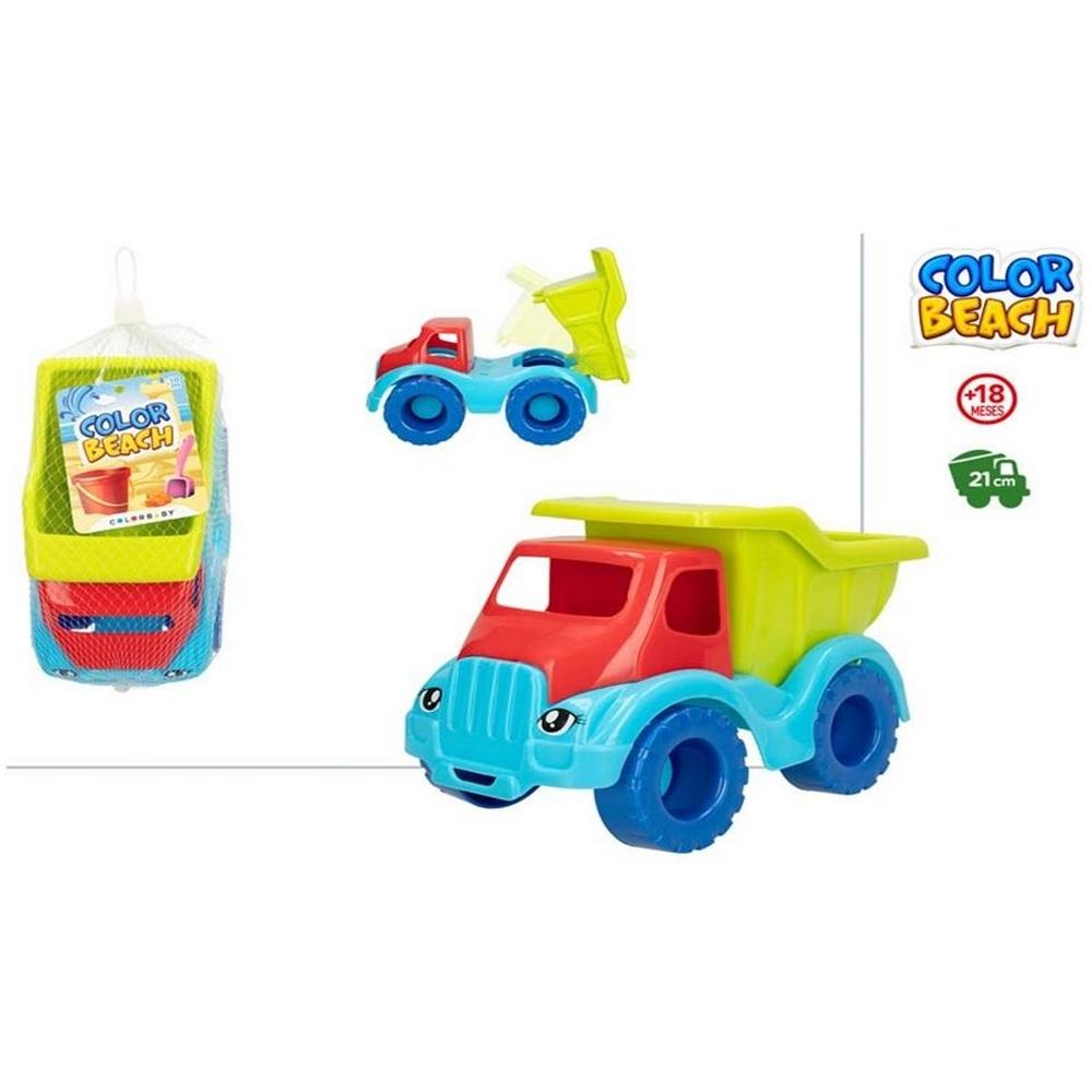 [715686] Camion de Plage en Plastique 21cm