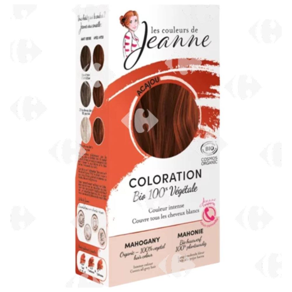 [707906] Coloration Végétale Acajou de Jeanne 2x50g