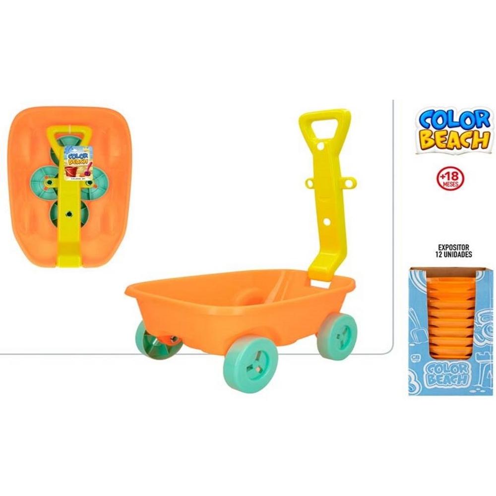 [715690] Brouette de Plage en Plastique 38