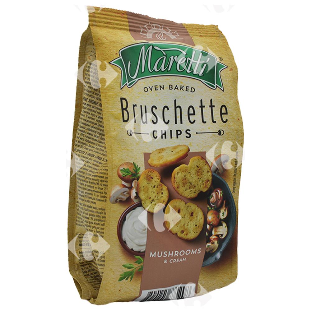 [390307] Bouchées de Pain Saveur Champignon et Crème Bruschette Maretti 70g