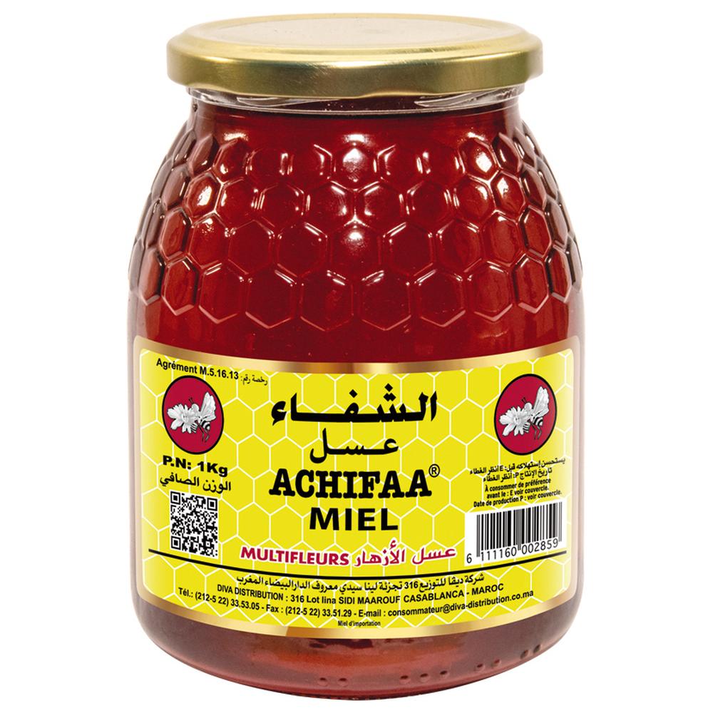 Miel Pur Multifleurs Achifaa 1kg