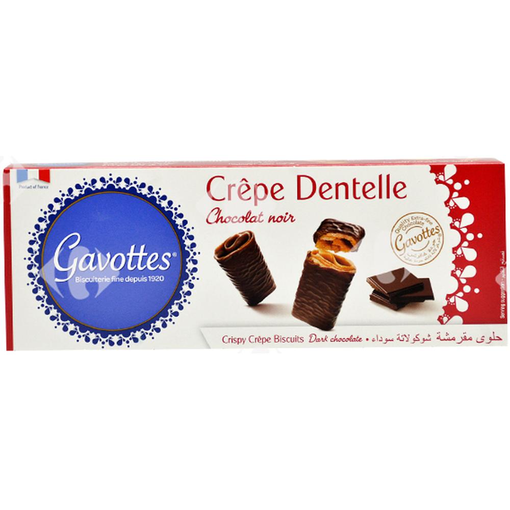 [562464] Crêpes Dentelles Chocolat Noir Gavottes 90g