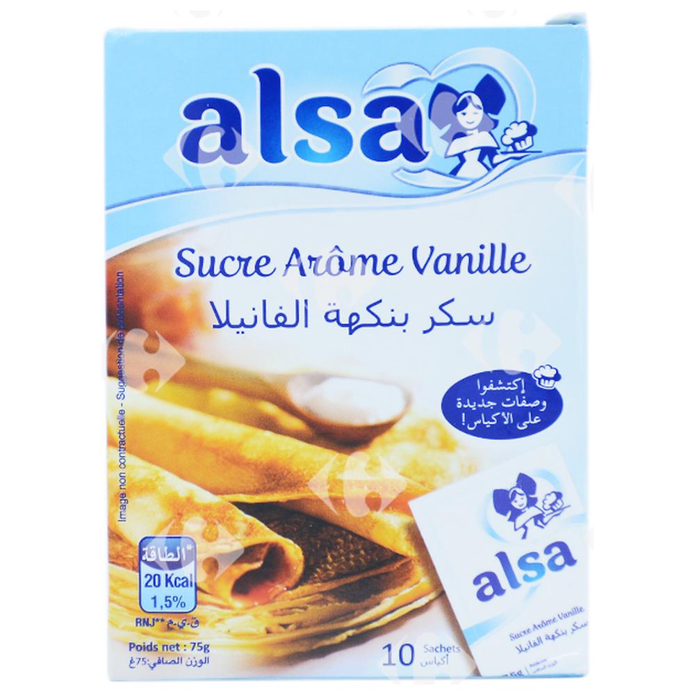 [9838] Sucre Vanillé Alsa 10 Unités