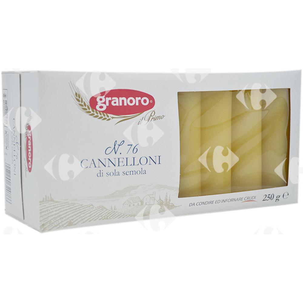 [75509] Pâtes Cannelloni N76 Granoro 250g