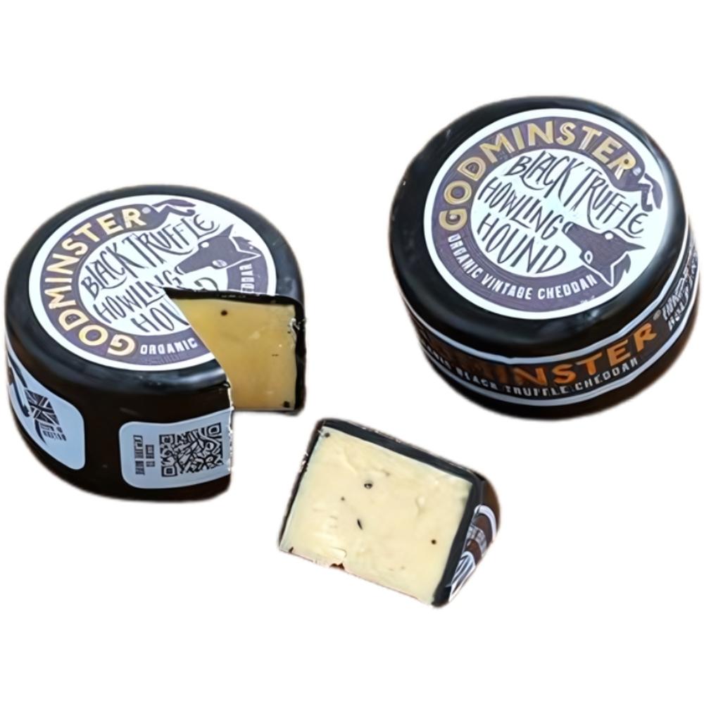 [708629] Fromage Cheddar Truffe Noir Godminster 200g