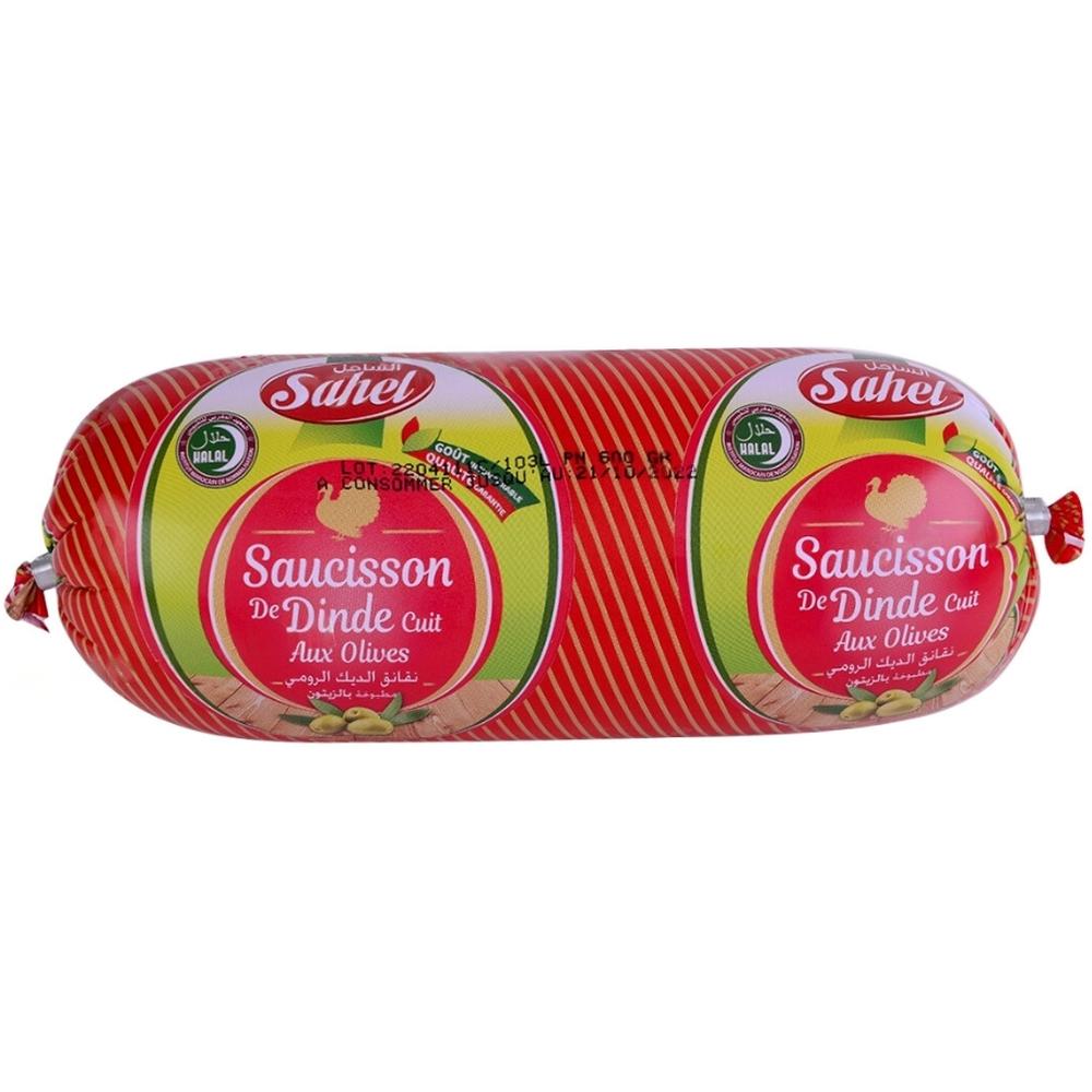 [645961] Saucisson aux Olives Sahel 600g.
