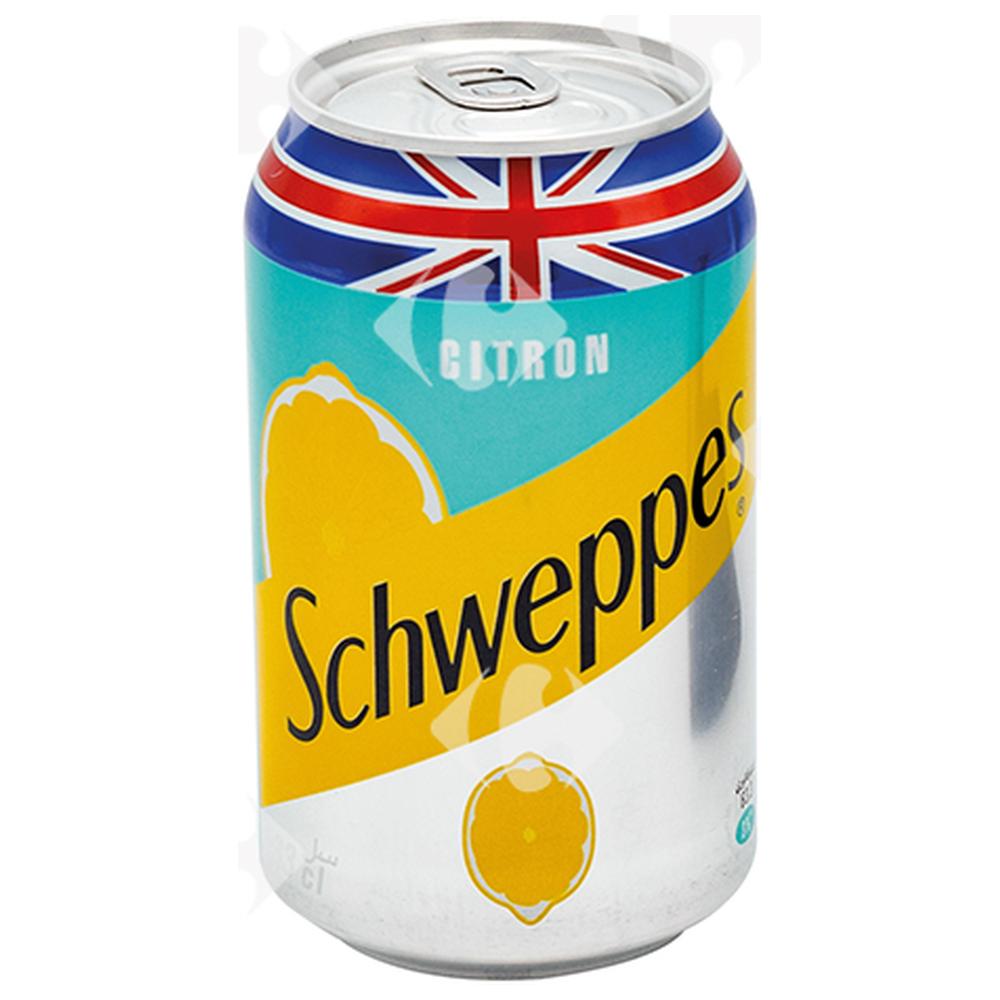 [17291] Boisson gazeuse Citron Schweppes canette 33cl