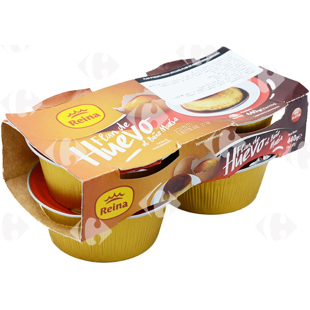 [648272] Flan aux Oeufs sans Sucre Reina 4x100g