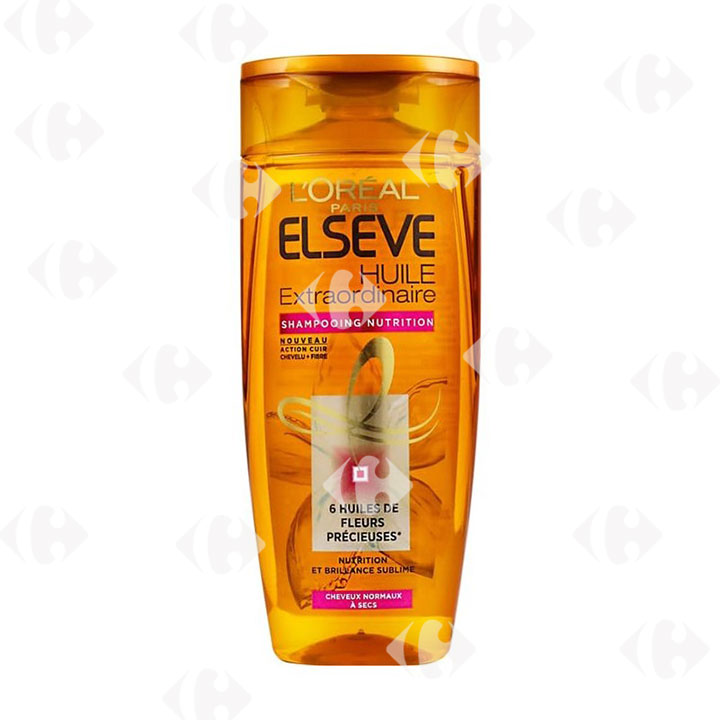 [509963] Shampooing Huile Extraordinaire Cheveux Normaux Très Sec l'Oréal Elsève 400ml