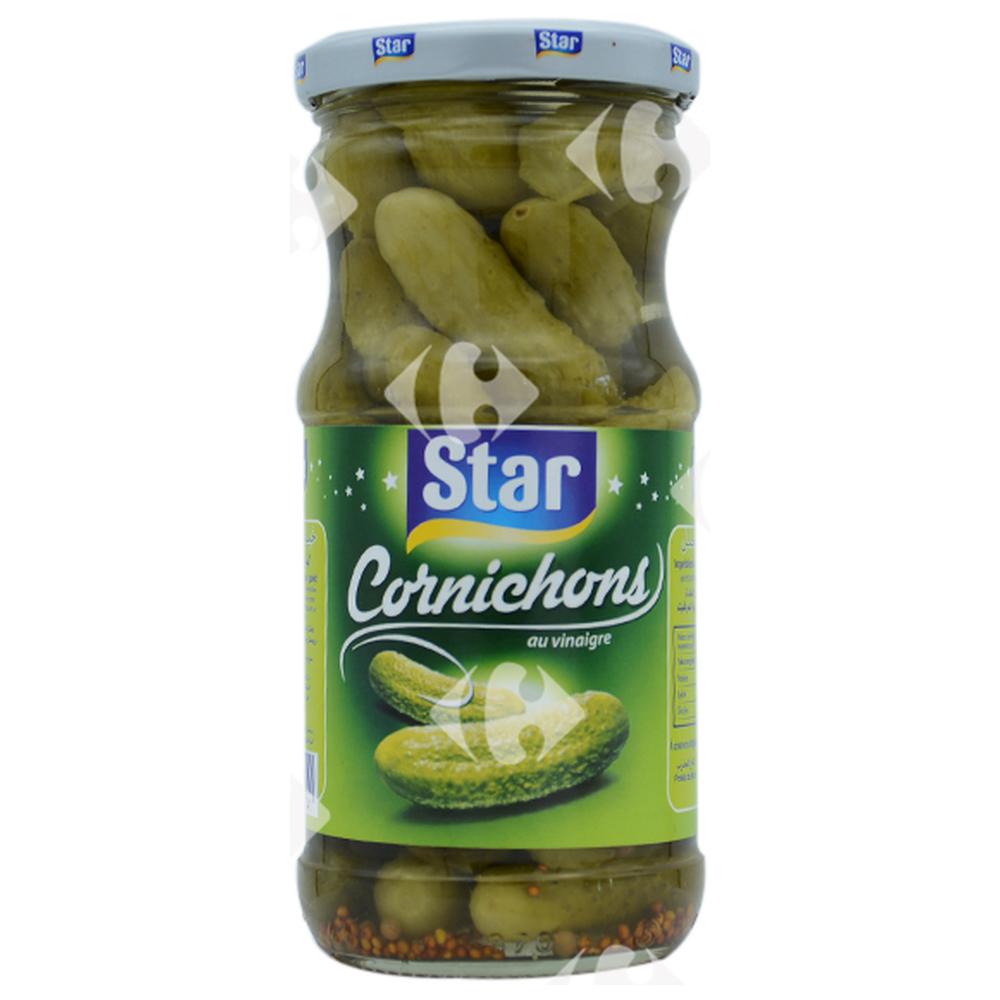 [2049] Bocal de Cornichons au Vinaigre Star 37cl