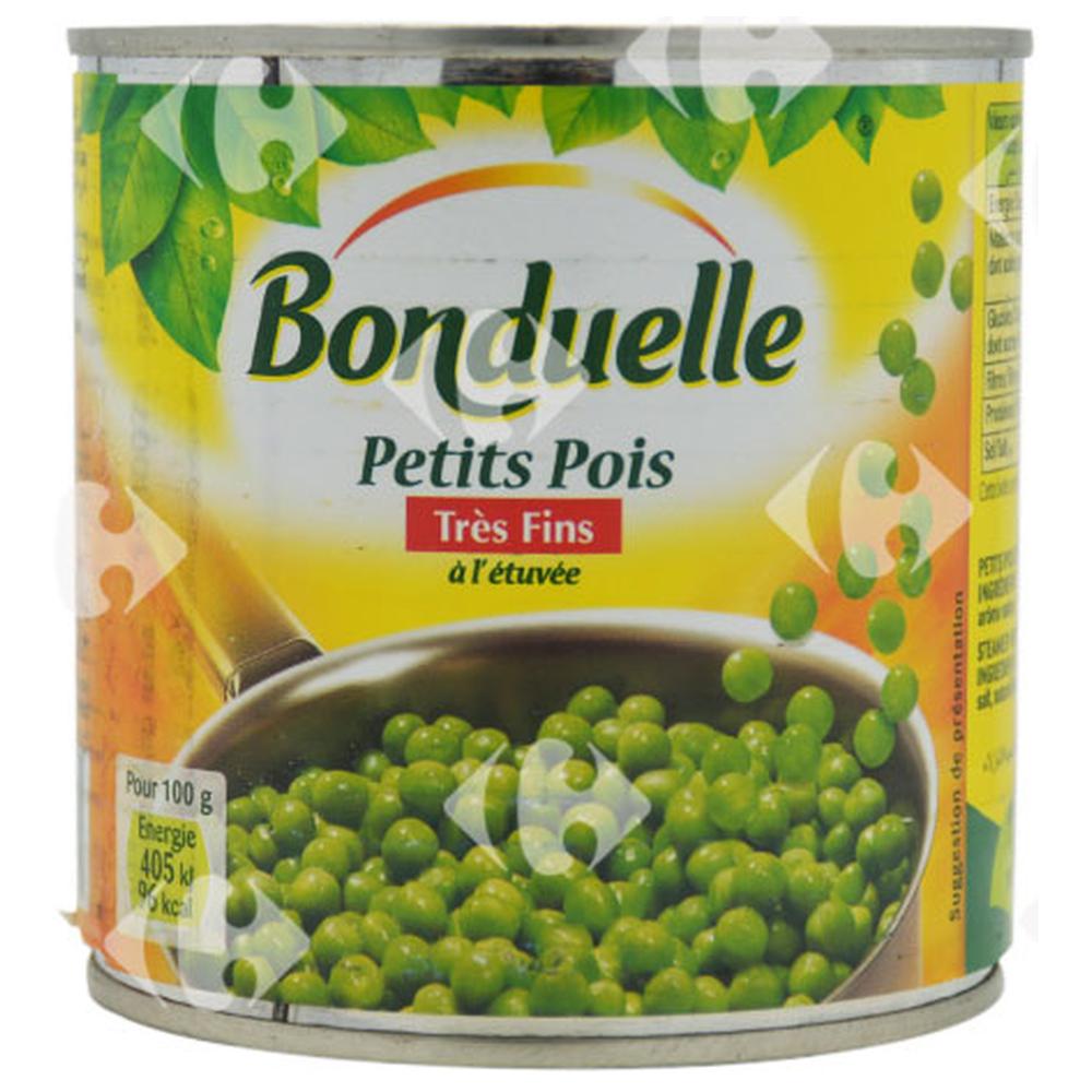 Conserve de Petits Pois Très Fins Bonduelle 400g