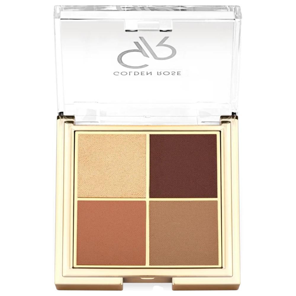 [713050] Palette Fards à Paupières Quattro N°06 Golden Rose 1 unité