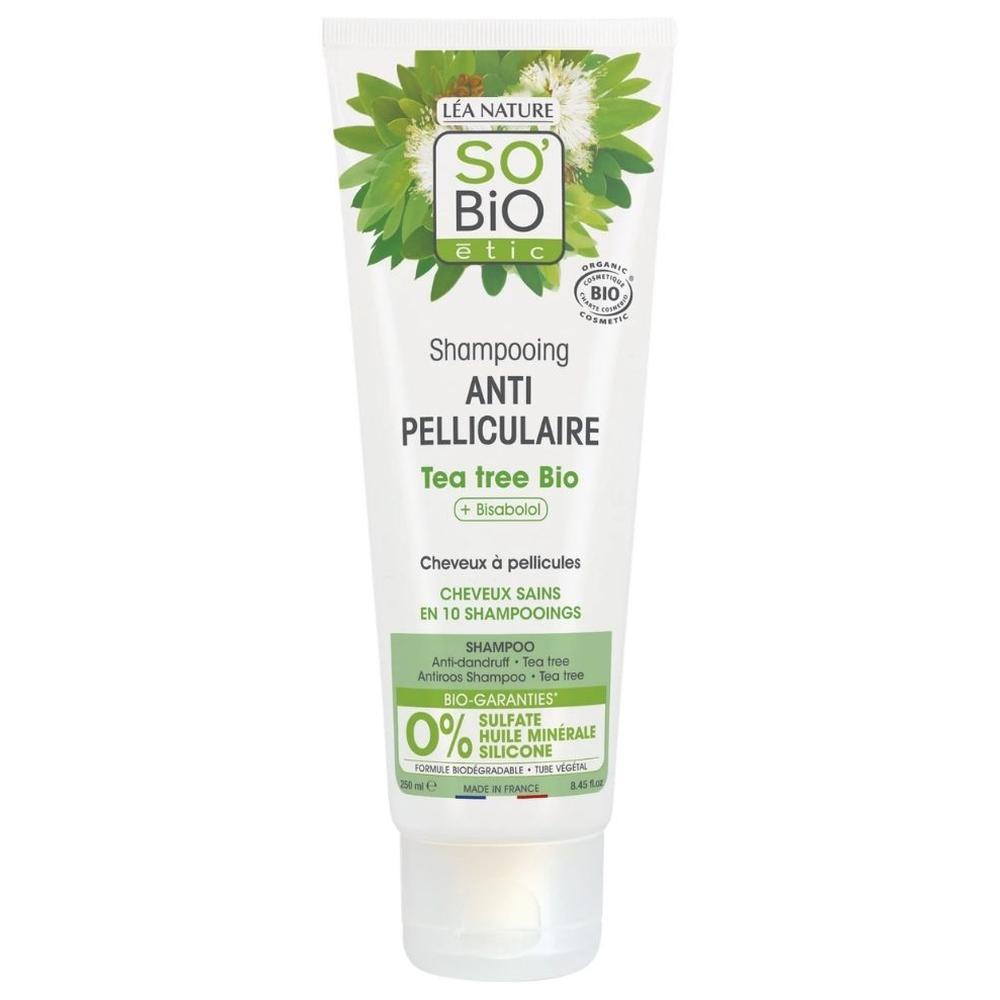 [730795] Shampoing Anti-Pelliculaire Arbre à Thé SO'BIO étic 200ml