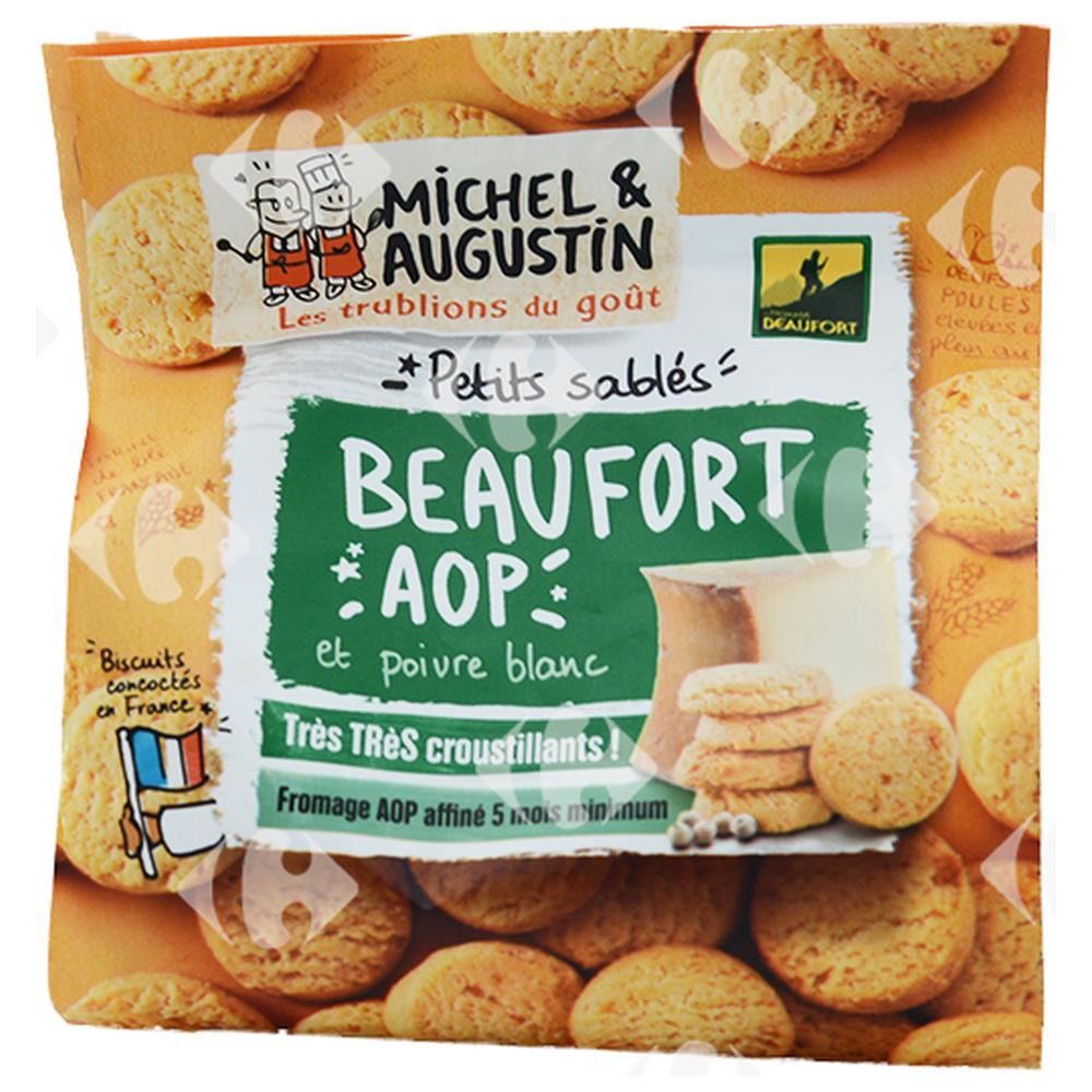 Biscuits Apéritifs Sablés Beaufort/Poivre Michel Et Augustin 100g