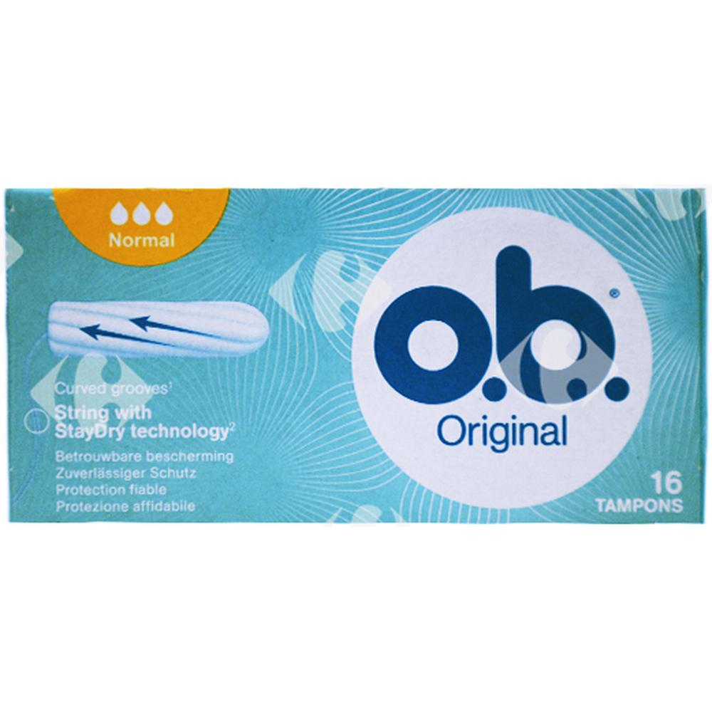 [7364] Tampons Sans Applicateur Normal Ob 16 unités