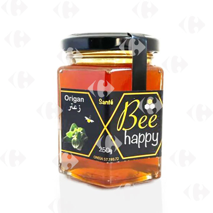 [658129] Miel d'Origan Bee Happy 250g.