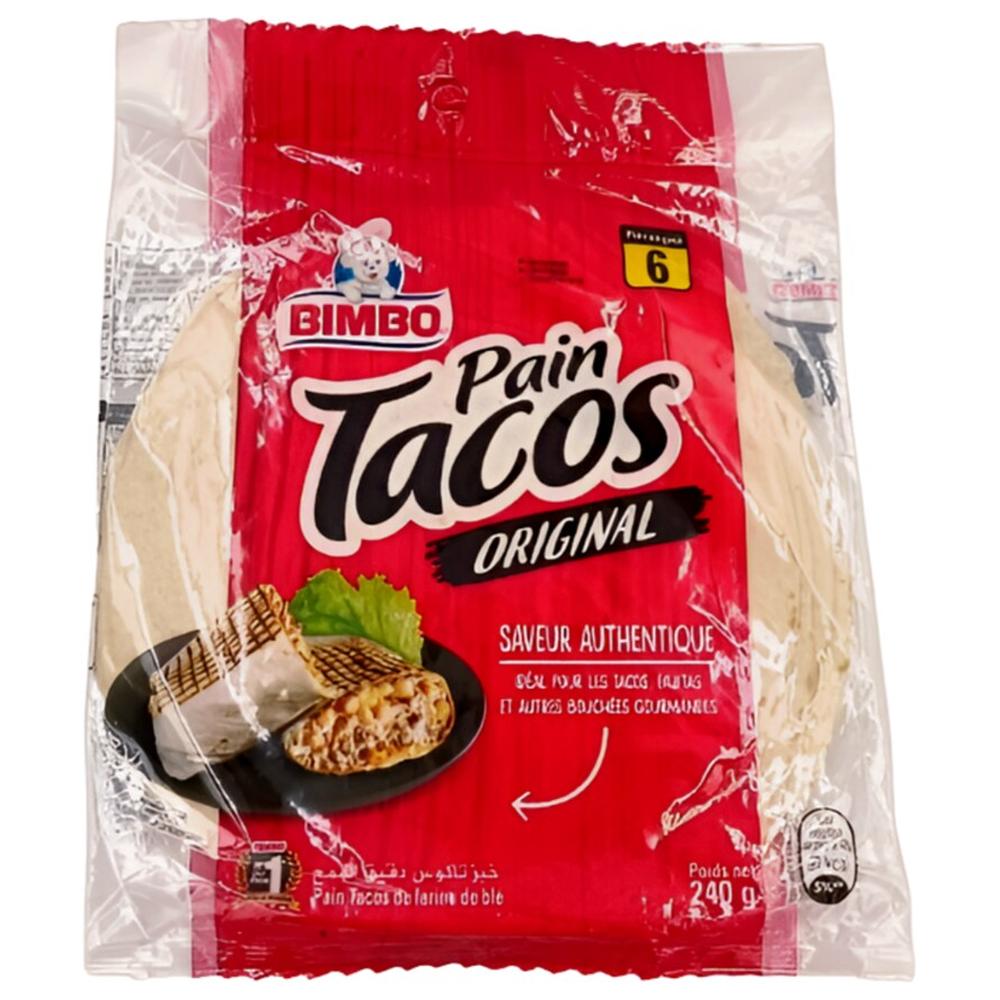 [645803] Tacos Original Bimbo 6 pièces 240g