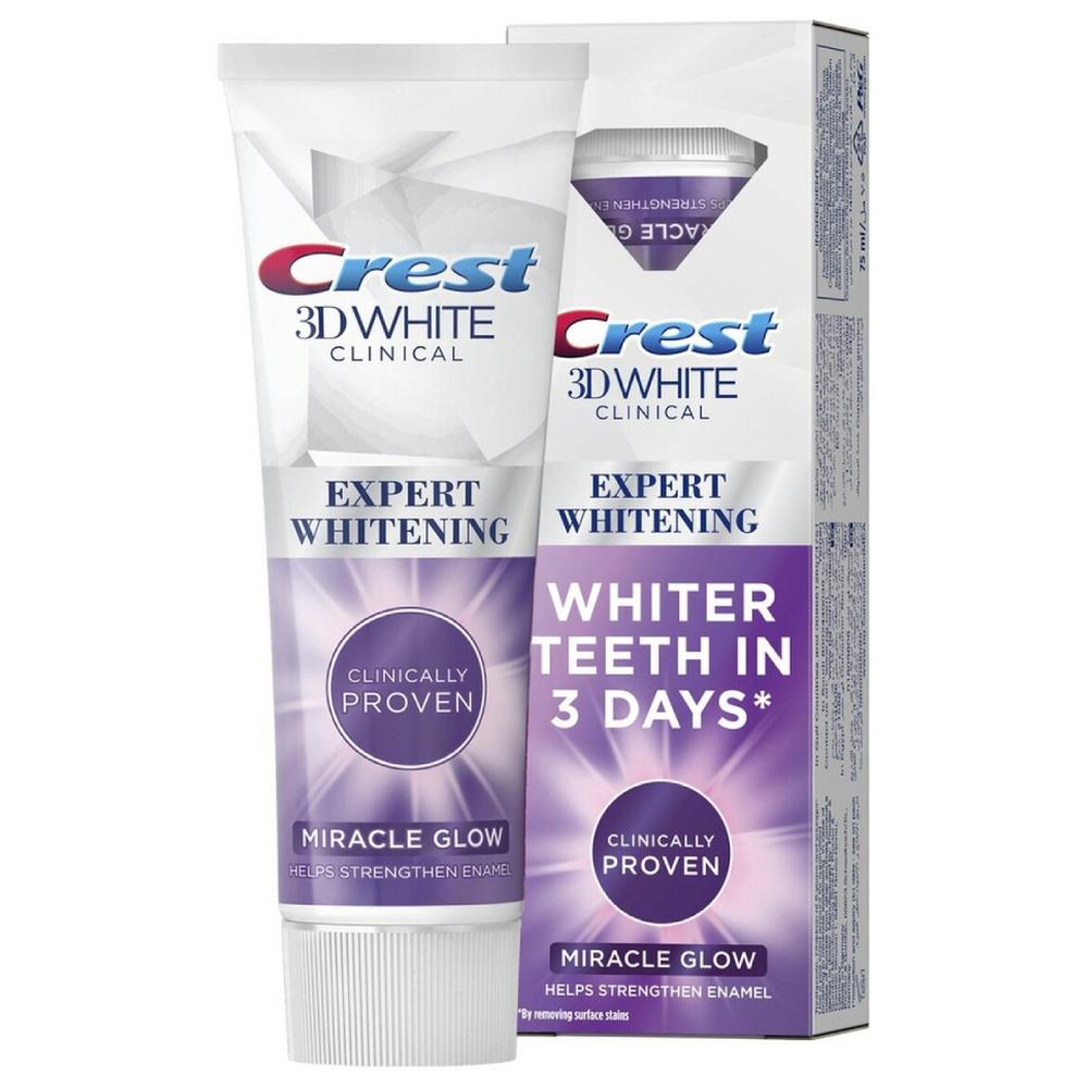 Dentifrice 3DW Clinic Miracle Glow Crest 75ml.