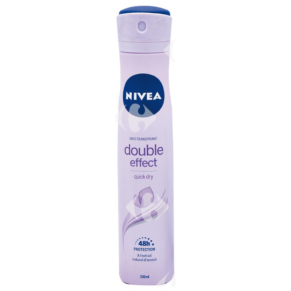 [573999] Déodorant Femme Double Effect Spray Nivea 200ml