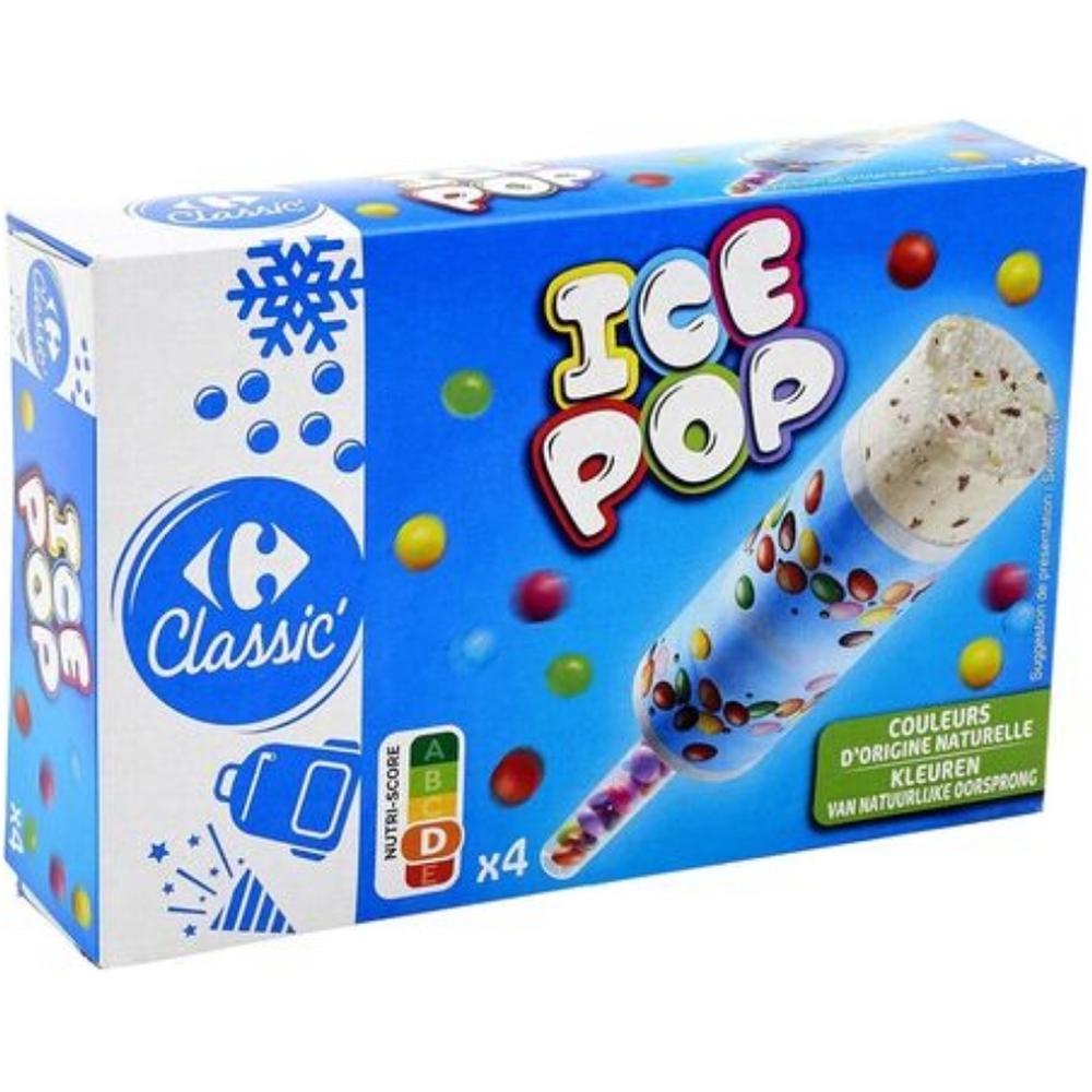 [685072] Glace Pouss-Pouss Smarties Carrefour Classic 4 unités 190g