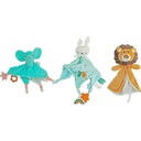 Doudou Plat Lion Zoko-Happy Bear 19x30 cm