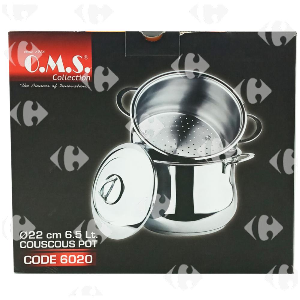 [576208] Couscoussier Inox Oms 22cm