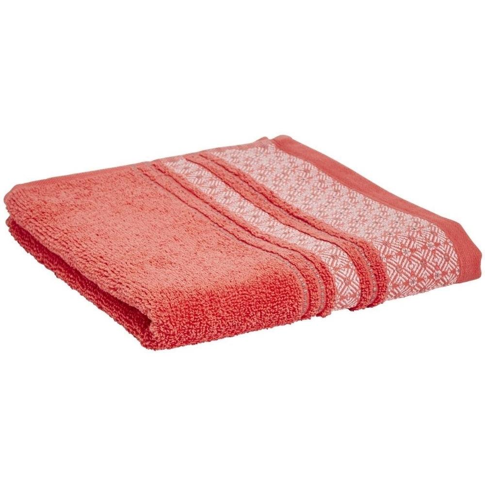 [710917] Serviette Corail Clair Tex Home 50x90 cm