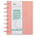 Carnet Smart A5 Peche Talia 21x14,8x1,5cm 100 feuilles