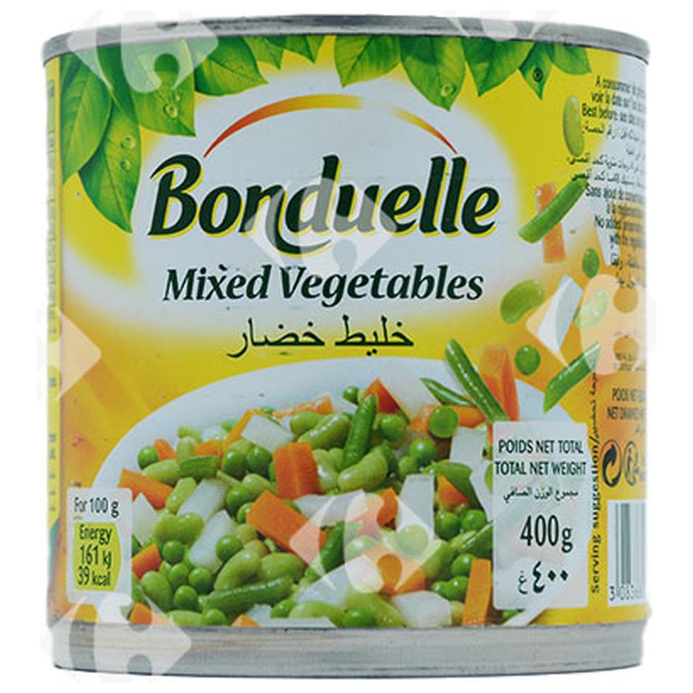 [416587] Conserve Macédoine de Légumes Bonduelle 400g.