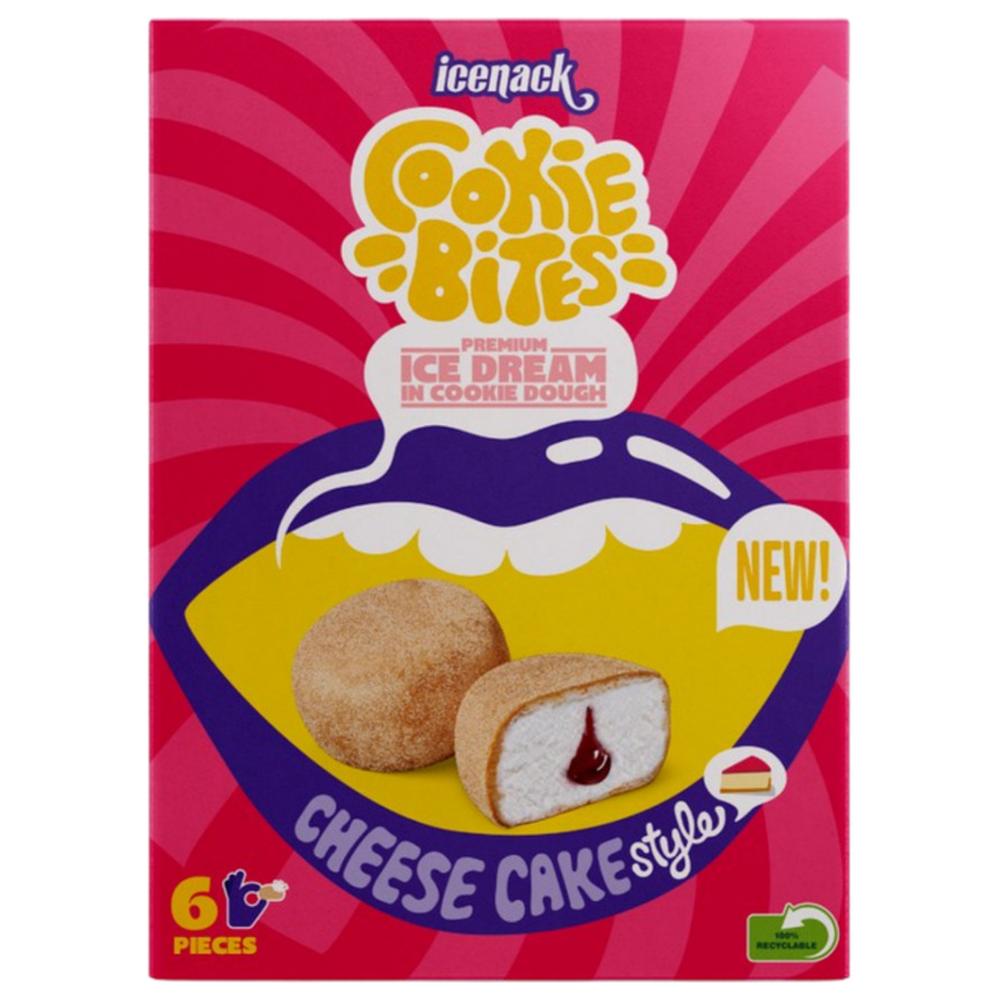 [706444] Bites Cheesecake Icenack 240g 6 pièces.