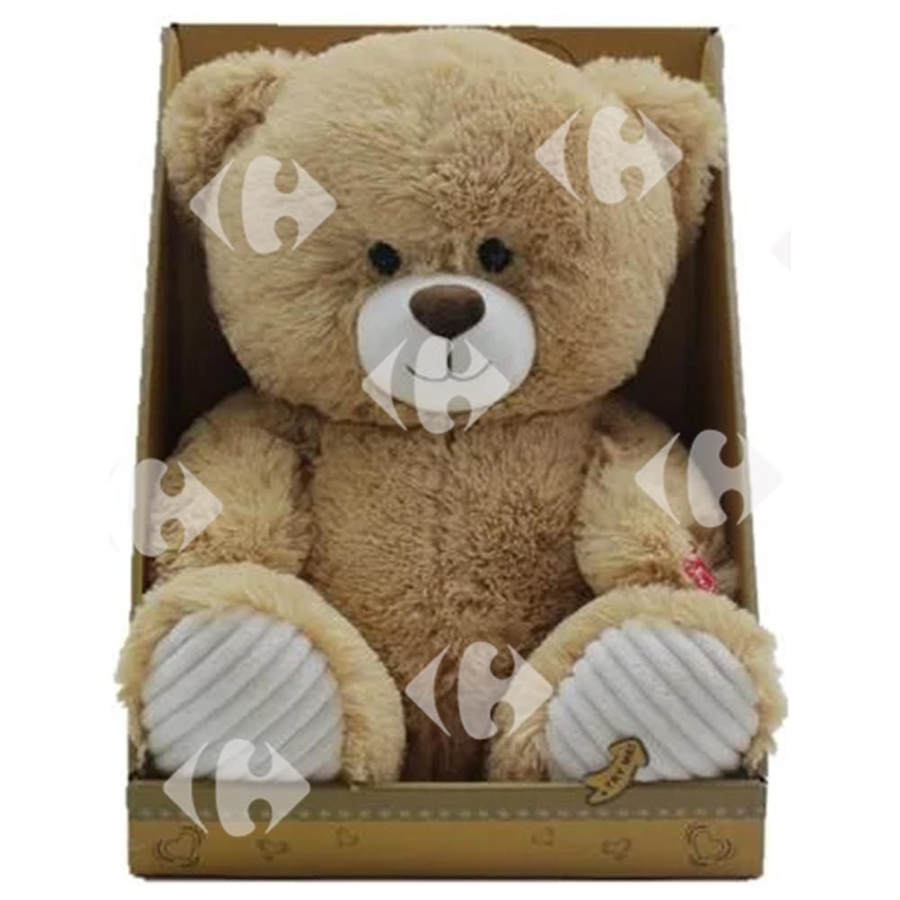 [669871] Peluche Ours Max and Sax Carrefour 35cm.