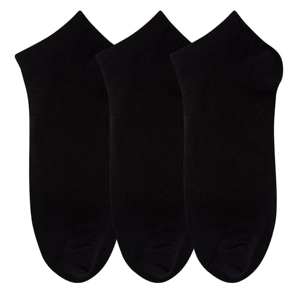 Lot 3 Invisibles Homme Unis Noir