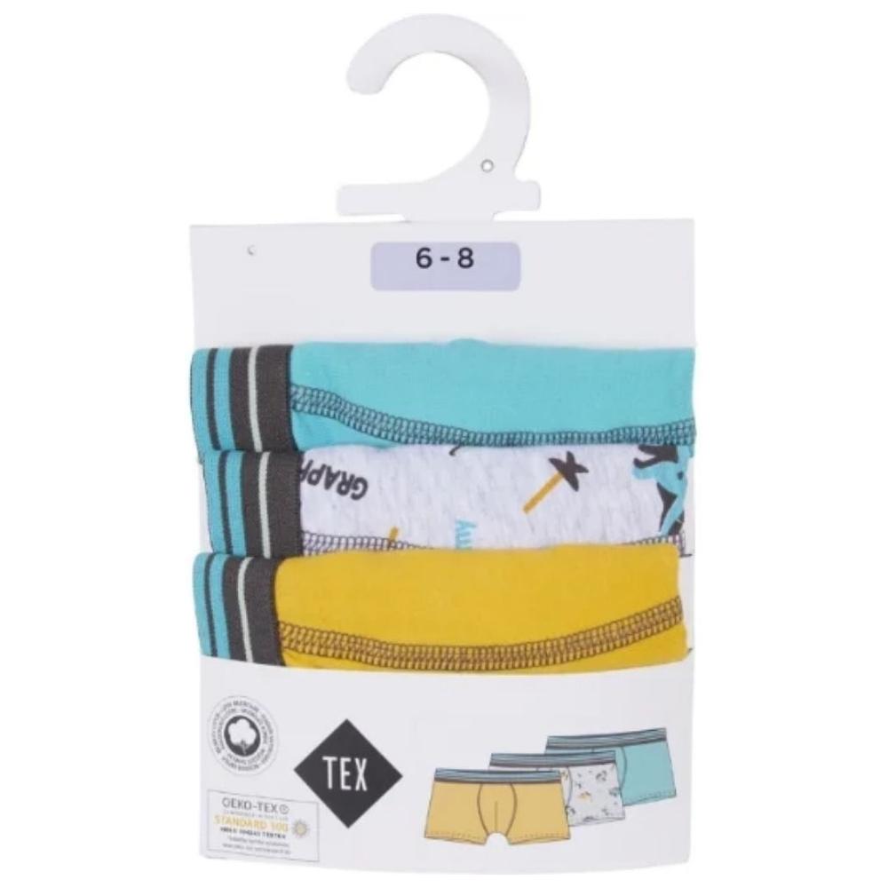 [701742] Boxer pour Garçon Tex Home 3 pièces