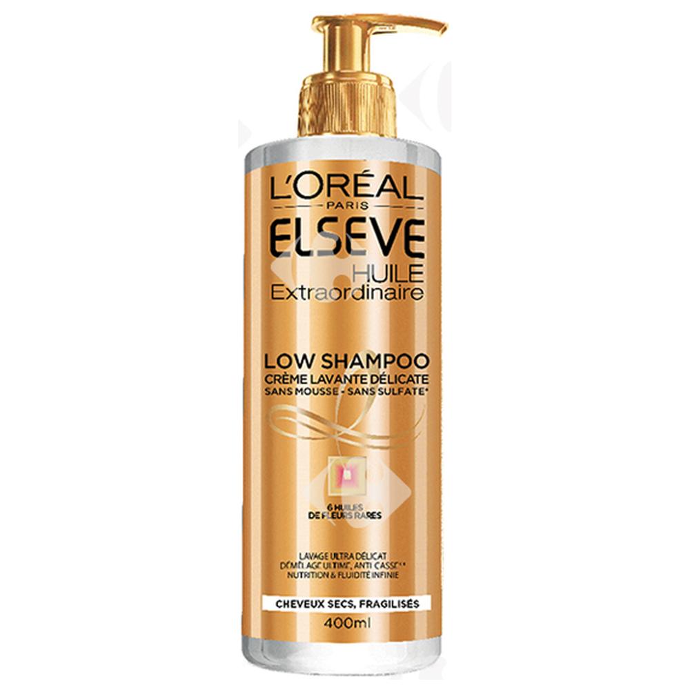 [596028] Low Shampooing Huile Extraordinaire Elsève 400ml
