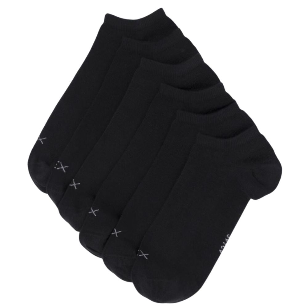 [701606] Lot 3 Invisibles Homme Unis Noir
